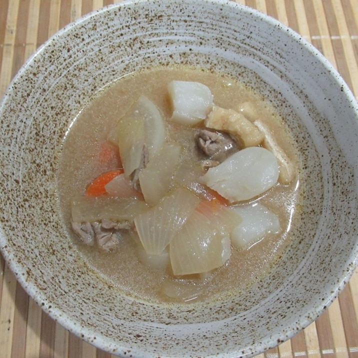 砂糖が決め手!豚汁